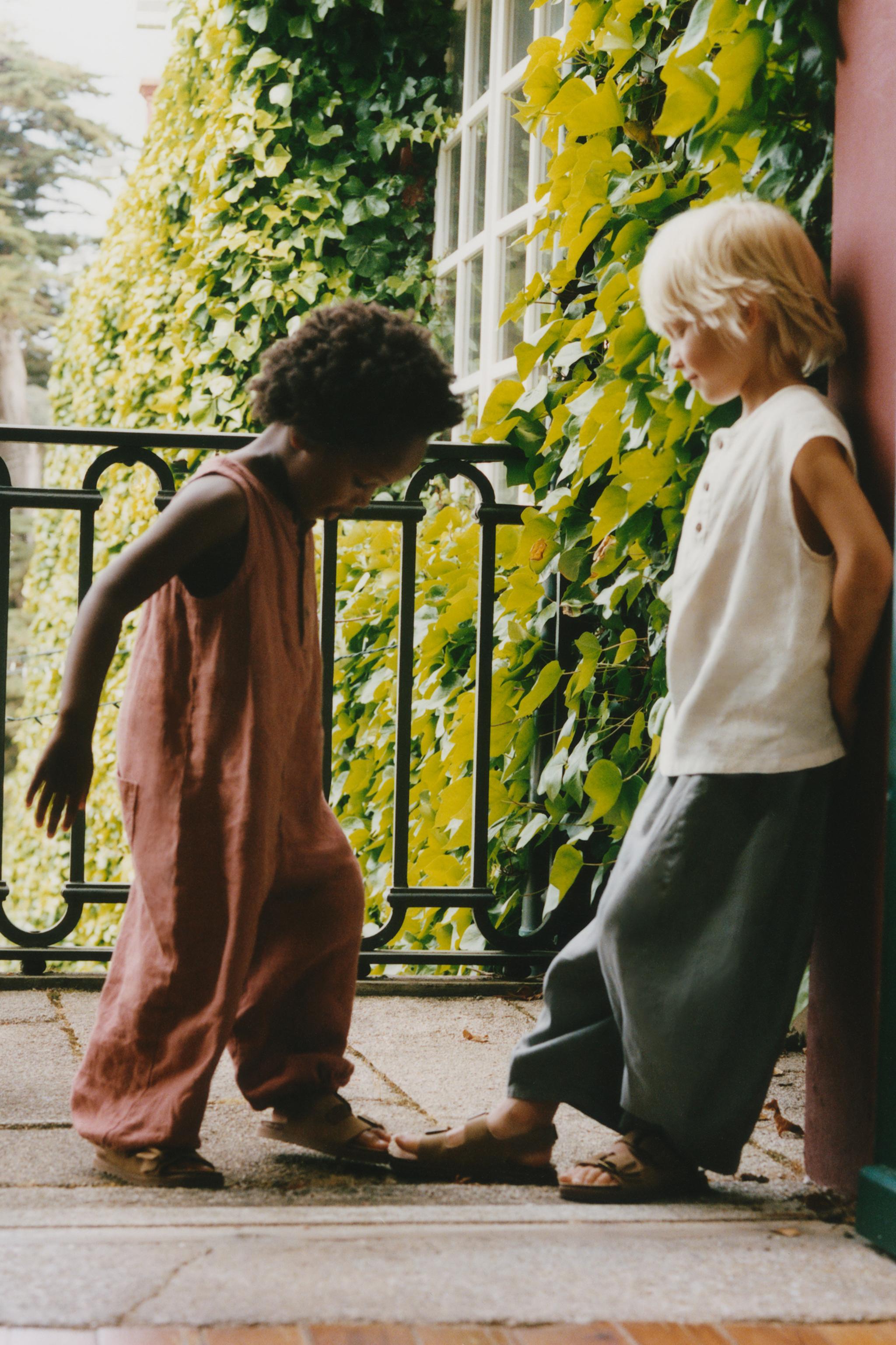 100% LINEN BALLOON PANTS